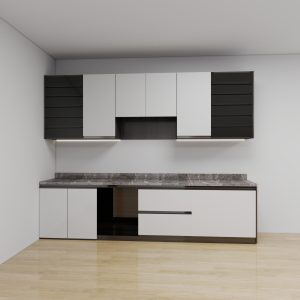 Tủ bếp gỗ MDF lõi xanh chống ẩm CN40