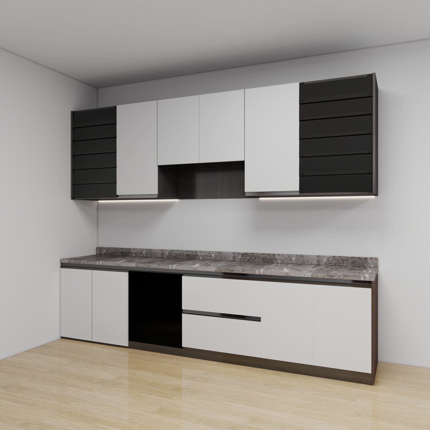 Tủ bếp gỗ MDF lõi xanh chống ẩm CN40 2 Tủ bếp gỗ MDF lõi xanh chống ẩm CN40 - Ảnh 2