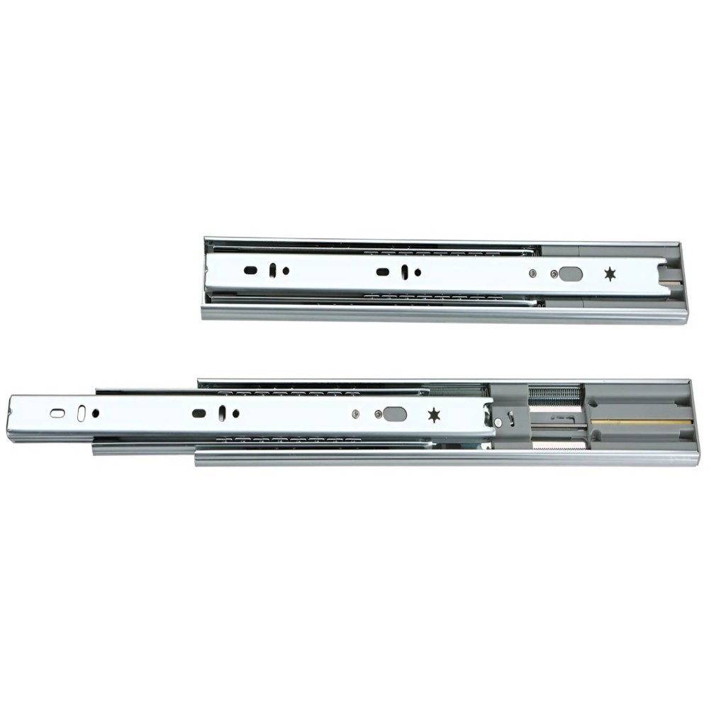 Ray bi 3 tầng không giảm chấn size 45 màu kẽm Eurogold