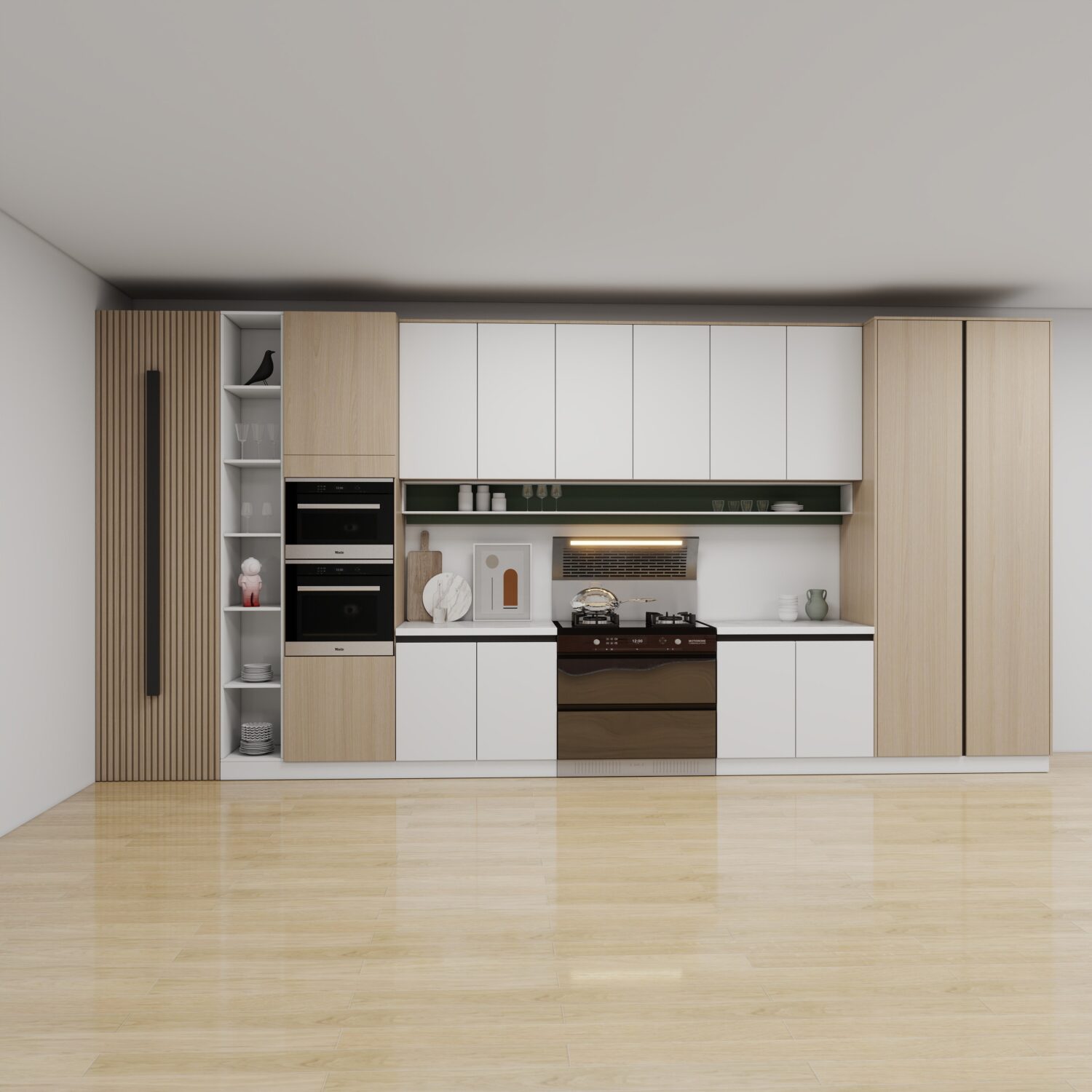 Tủ bếp Nhựa Picomat Cánh Acrylic CN64