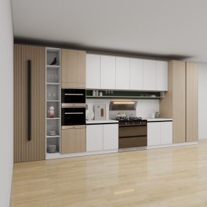 Tủ bếp Nhựa Picomat Cánh Acrylic CN64 5 tu bep go nhua picomat ecoplast pe0503 1500x1500 1